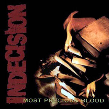 INDECISION "Most Precious Blood" LP (CC) Gold Vinyl